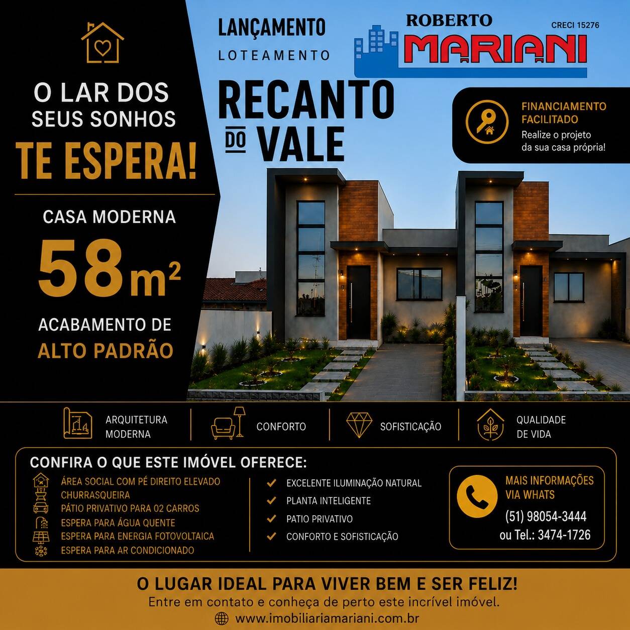 #3422 - Casa para Venda em Sapucaia do Sul - RS